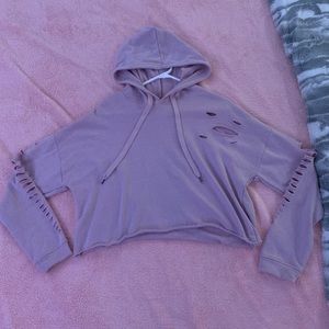 Rue21 cropped hoodie